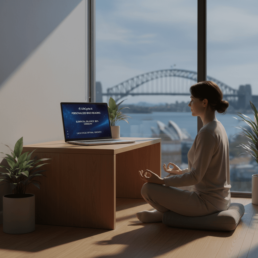 User exploring BaZi reading on LifeCycle AI