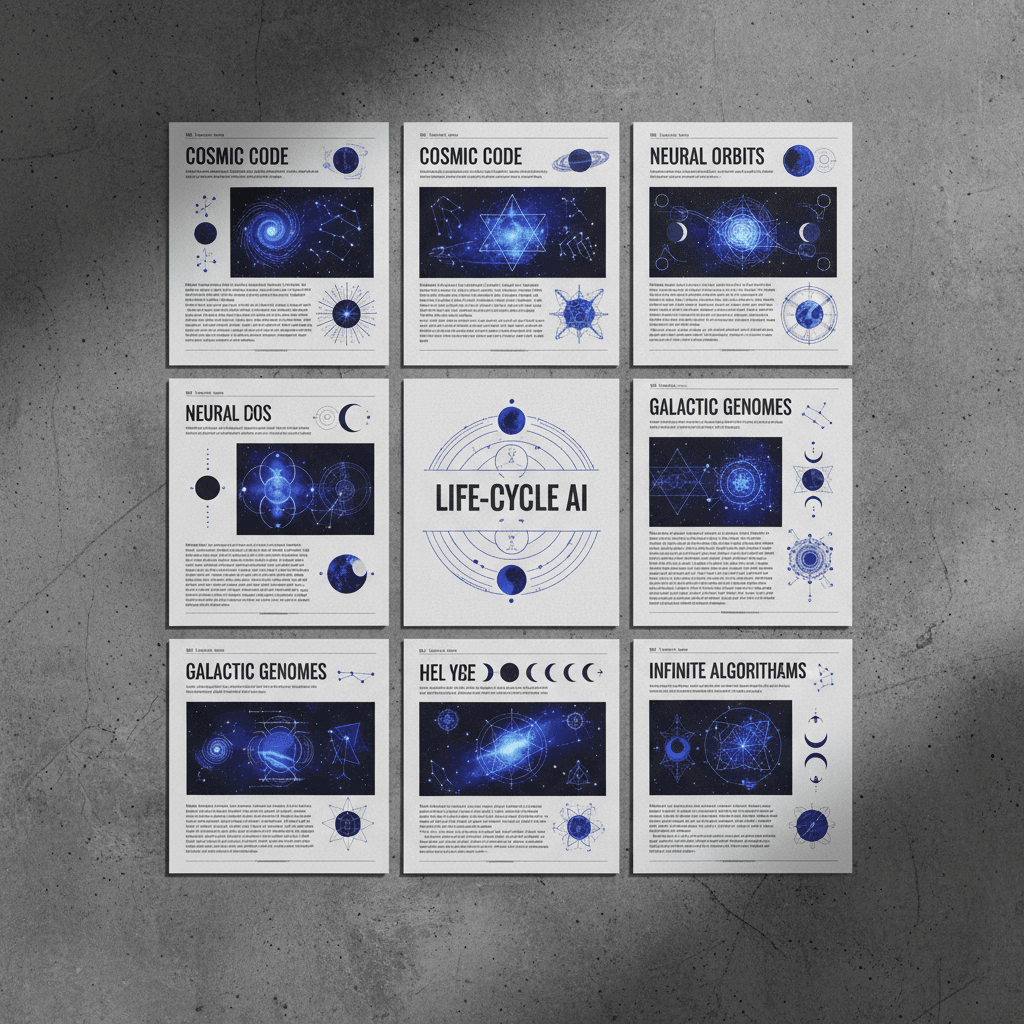 LifeCycle AI blog article collection displayed